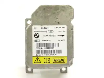 Peça sobressalente para automóvel em segunda mão centralina de airbag por bmw x5 (e53) 3.0d referências oem iam 65776933238