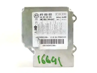 Peça sobressalente para automóvel em segunda mão centralina de airbag por audi a6 berlina (4f2) 3.2 fsi referências oem iam 4f0959655