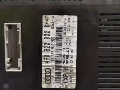 Peça sobressalente para automóvel em segunda mão quadrante por audi a6 berlina (4f2) 3.2 fsi referências oem iam 4f0920900k  