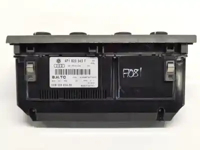 Peça sobressalente para automóvel em segunda mão comando de sofagem (chauffage / ar condicionado)  por audi a6 berlina (4f2) 3.0 tdi quattro (165kw) referências oem iam 4f1820043f  
