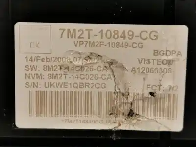 Peça sobressalente para automóvel em segunda mão quadrante por ford s-max (ca1) titanium referências oem iam 7m2t10849cg vp7m2f10849cg 8m2t14c026ca
