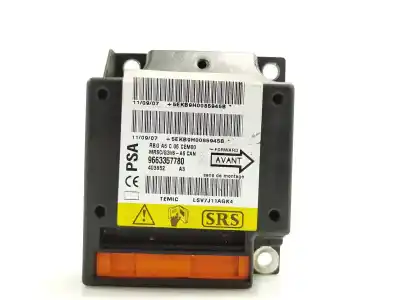 Second-hand car spare part airbag control unit for citroen c2 audace oem iam references 9663357780