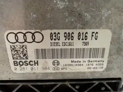 Автозапчасти б/у блок управления двигателем за audi a3 (8p) 2.0 tdi ambiente ссылки oem iam 03g906016fg  