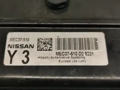 Second-hand car spare part ecu engine control for nissan note (e11e) visia oem iam references mec37510  d28211