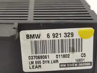 Second-hand car spare part light control unit for bmw serie 7 (e65/e66) 745i oem iam references 6921329  