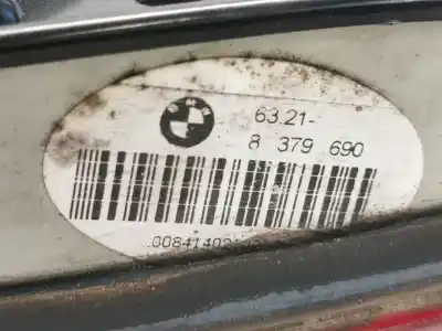 Second-hand car spare part center tailgate light for bmw serie 7 (e65/e66) 745i oem iam references 155550  