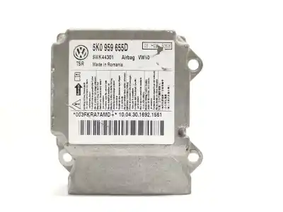 Pezzo di ricambio per auto di seconda mano CENTRALINA AIRBAG per SKODA YETI  Riferimenti OEM IAM 5K0959655D  