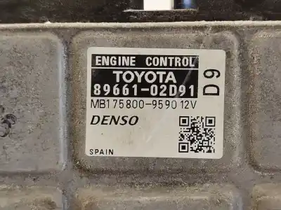 Автозапчасти б/у блок управления двигателем за toyota auris active ссылки oem iam 8966102d91  