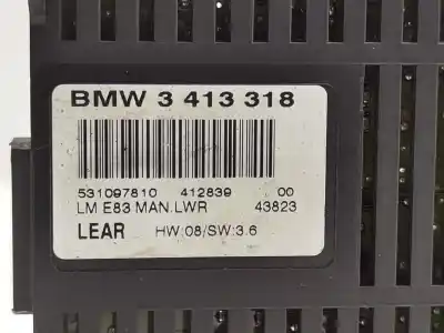 Peça sobressalente para automóvel em segunda mão módulo eletrônico por bmw serie x3 (e83) 2.0d [2.0 ltr. - 110 kw 16v diesel cat] referências oem iam 3413318  531097810