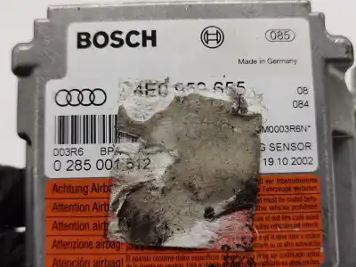 Автозапчастина б/у блок управління подушками безпеки для audi a8 (4e2) 4.2 quattro посилання на oem iam 0285001512  
