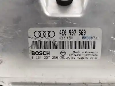 Автозапчасти б/у блок управления двигателем за audi a8 (4e2) 4.2 quattro ссылки oem iam 4e0907560 4e0910560 0261207256