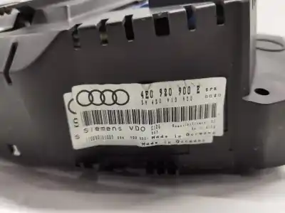 Автозапчастина б/у панель інструментів для audi a8 (4e2) 4.2 quattro посилання на oem iam 4e0920900e  4e0910900