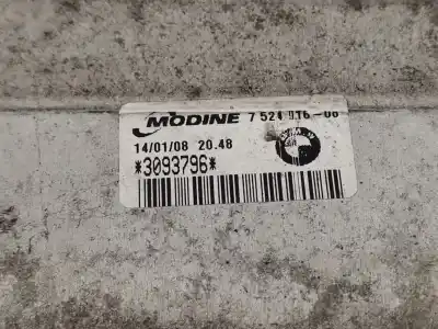 Peça sobressalente para automóvel em segunda mão intercooler por bmw serie 1 berlina (e81/e87) 118d referências oem iam 3093796  
