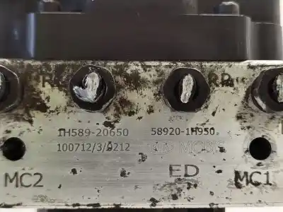 Second-hand car spare part abs for kia pro cee'd (ed) 1.6 crdi 115 oem iam references 1h58920650  