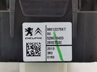 Second-hand car spare part left front power window switch for citroen c3 attraction oem iam references 98012275xt  