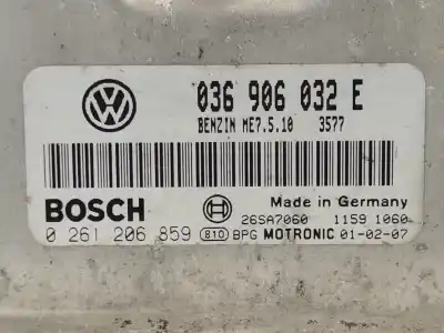 Second-hand car spare part ecu engine control for seat leon (1m1) stella oem iam references 036906032e  
