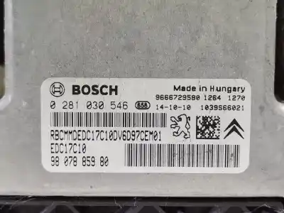 Second-hand car spare part ecu engine control for peugeot 208 active oem iam references 9807885980  