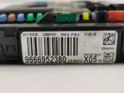 Автозапчасти б/у блок управления бси за citroen c3 picasso exclusive ссылки oem iam 9666952380  
