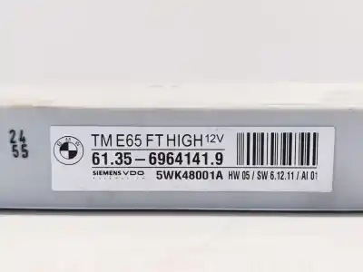 Second-hand car spare part electronic module for bmw serie 7 (e65/e66) 745d oem iam references 613569641419  