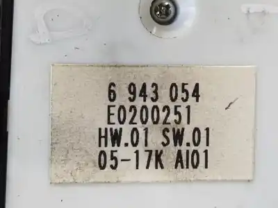 Second-hand car spare part left front power window switch for bmw serie 7 (e65/e66) 745d oem iam references 6943054  