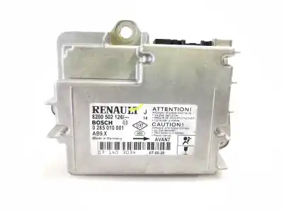 Second-hand car spare part airbag control unit for renault modus authentique oem iam references 8200502126