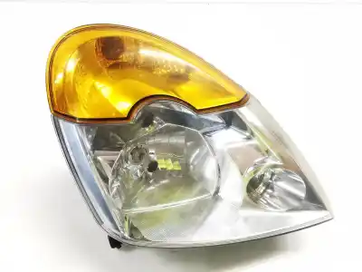 Second-hand car spare part right headlight for renault modus authentique oem iam references 8200652044