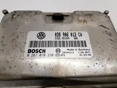 Second-hand car spare part ecu engine control for seat leon (1m1) signo oem iam references 038906012ca  