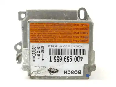 Second-hand car spare part airbag control unit for audi a8 (d2) 3.7 v8 40v oem iam references 4d0959655t
