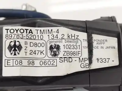 Автозапчасти б/у противоугонное устройство за toyota yaris (ncp1/nlp1/scp1) 1.0 linea luna ссылки oem iam   