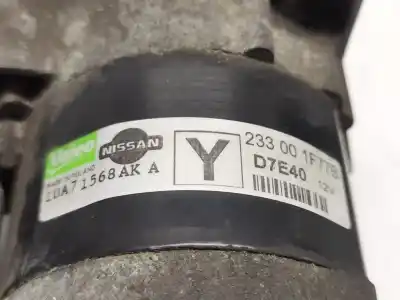 Second-hand car spare part starter motor for nissan note (e11e) acenta oem iam references 233001f77b  