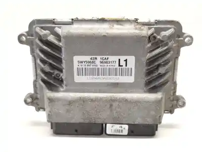 Second-hand car spare part ECU ENGINE CONTROL for CHEVROLET AVEO  OEM IAM references 96983177  