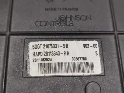 Автозапчасти б/у блок управления бси за peugeot 307 break / sw (s1) xr clim ссылки oem iam 9660105780  