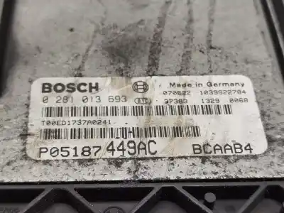 Second-hand car spare part ecu engine control for dodge caliber s oem iam references p05187449ac  