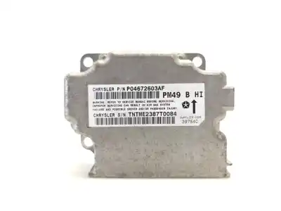 Second-hand car spare part airbag control unit for dodge caliber s oem iam references p04672603af