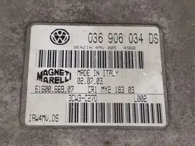 Second-hand car spare part ecu engine control for seat leon (1m1) signo oem iam references 036906034ds  
