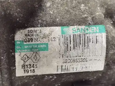 Автозапчастина б/у компресор кондиционера для renault clio iii authentique посилання на oem iam 820095359a  