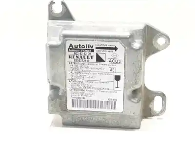 Second-hand car spare part airbag control unit for renault kangoo (f/kc0) authentique oem iam references 8200272510 Second-hand car spare part airbag control unit for renault kangoo (f/kc0) authentique oem iam references 8200272510
