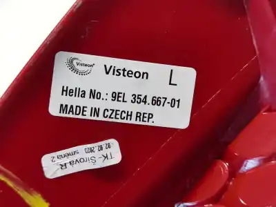 Second-hand car spare part left tailgate light for ford fiesta (cb1) * oem iam references 9el35466701  