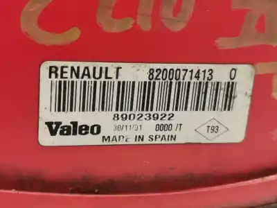 Автозапчасти б/у левый задний фонарь за renault clio ii fase ii (b/cb0) authentique ссылки oem iam 8200071413  