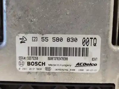 Second-hand car spare part ecu engine control for opel corsa d ´´111 years´´ oem iam references 55580830  55580830 55575350