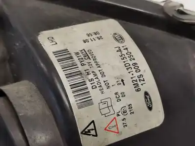 Second-hand car spare part left headlight for ford s-max (ca1) titanium oem iam references 6m2113d155aj  