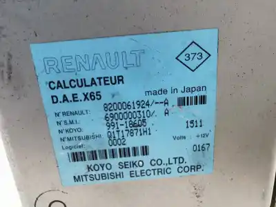 Автозапчастина б/у блок управління рульмову для renault clio ii fase ii (b/cb0) посилання на oem iam 8200061924  