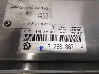 Peça sobressalente para automóvel em segunda mão centralina de motor uce por bmw serie 3 berlina (e46) 320d referências oem iam 7786887  