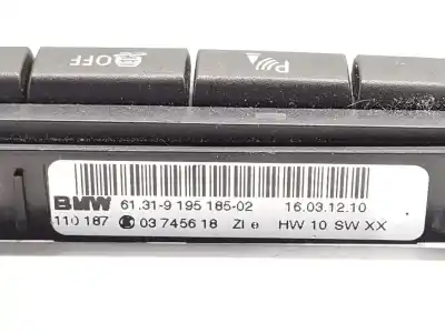 Second-hand car spare part heating / air conditioning control panel for bmw x1 (e84) sdrive 18d oem iam references 6131919518502  