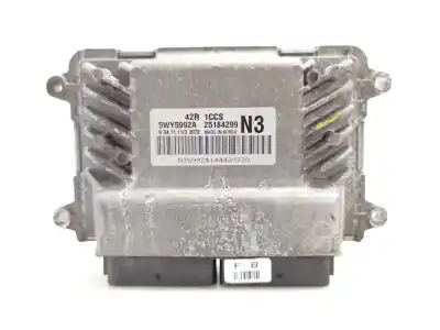 Second-hand car spare part ecu engine control for chevrolet aveo ls oem iam references 25184299n3
