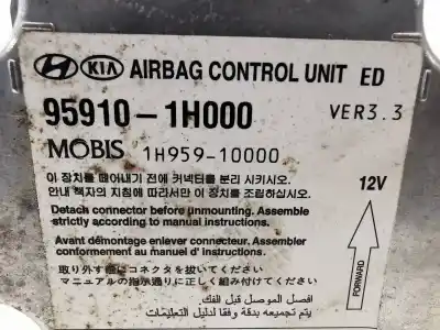 Second-hand car spare part airbag control unit for kia cee´d drive oem iam references 959101h000  