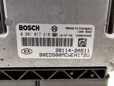 Second-hand car spare part ecu engine control for kia cee´d drive oem iam references 391142a511  