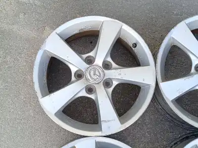Peça sobressalente para automóvel em segunda mão jogo de jantes por mazda 3 berlina (bk) 1.6 vvt active referências oem iam   