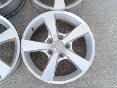 Peça sobressalente para automóvel em segunda mão jogo de jantes por mazda 3 berlina (bk) 1.6 vvt active referências oem iam   