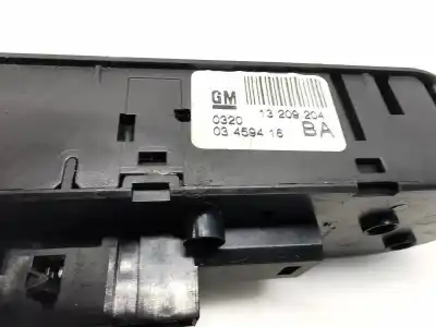 Peça sobressalente para automóvel em segunda mão botão / interruptor elevador vidro dianteiro esquerdo por opel astra h twintop (a04) 1.9 cdti (l67) referências oem iam 13209204  